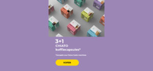 3+1 op CHIATO capsules