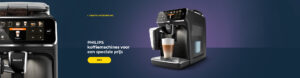 PHILIPS koffiemachines voor een speciale prijs