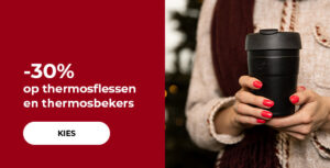 -30% op thermosflessen en thermosbekers