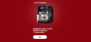 SIEMENS serie 7 en 9 koffiemachines + 3 kg koffie