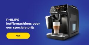 PHILIPS koffiemachines voor een speciale prijs