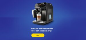 PHILIPS koffiemachines voor een speciale prijs