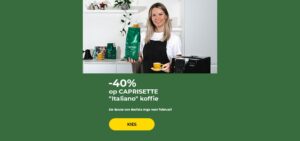 aanbevolen door een barista italiano
