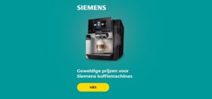 Geweldige prijzen voor Siemens koffiemachines
