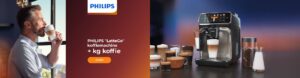 PHILIPS "LatteGo" koffiemachine + 1 kg koffie