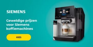 Geweldige prijzen voor Siemens koffiemachines