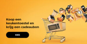 Koop een keukentoestel en krijg een cadeaubon