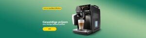 Geweldige prijzen voor Philips koffiemachines