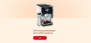 TOP Paasaanbiedingen voor koffiemachines