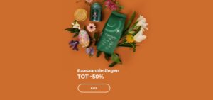 Paasaanbiedingen tot -50%