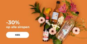 -30% op alle siropen