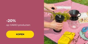 -20% op HARIO producten