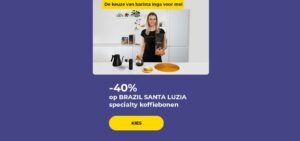 -40% op BRAZIL SANTA LUZIA specialty koffiebonen
