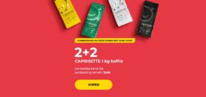 2+2 CAPRISETTE 1 kg koffie