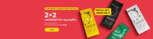 2+2 CAPRISETTE 1 kg koffie
