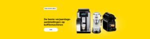De beste verjaardagsaanbiedingen op koffiemachines