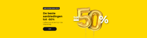 De beste aanbiedingen tot -50%