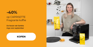 -40% op CAPRISETTE Fragrante koffie