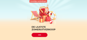 De laatste zomeruitverkoop