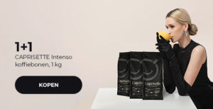 1+1 CAPRISETTE Intenso koffiebonen, 1 kg