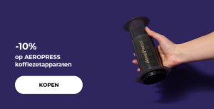 -10% op AEROPRESS koffiezetapparaten