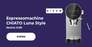 Espressomachine CHiATO Luna Style