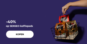 -40% op SENSEO koffiepads
