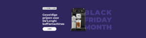 Geweldige prijzen voor De'Longhi koffiemachines