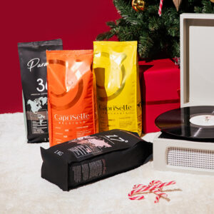 2+2 voor CAPRISETTE & PARALLEL 1 kg koffiebonen