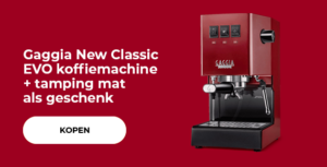 Gaggia New Classic EVO koffiemachine + tamping mat als geschenk