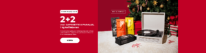 2+2 voor CAPRISETTE & PARALLEL 1 kg koffiebonen