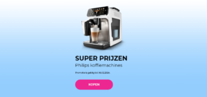 "SUPER PRIJZEN Philips koffiemachines"