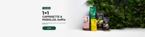 1+1 CAPRISETTE & PARALLEL koffie