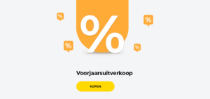 Voorjaarsuitverkoop