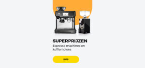 Espresso machines en koffiemolens