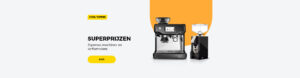 Espresso machines en koffiemolens